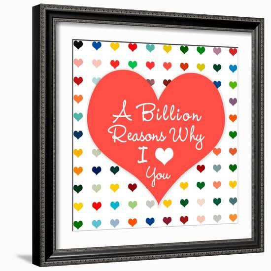 Billion Reasons-Shelley Lake-Framed Art Print