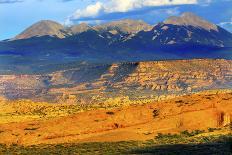 La Salle Mountains Rock Canyon Arches National Park Moab Utah-BILLPERRY-Photographic Print