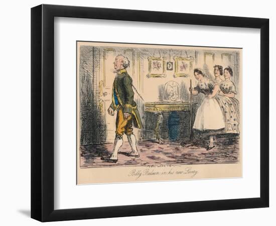 'Billy Balsam in his new Livery', 1865-John Leech-Framed Giclee Print