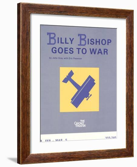 Billy Bishop Goes to War-null-Framed Premium Edition