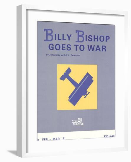 Billy Bishop Goes to War-null-Framed Premium Edition