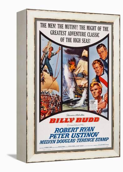 Billy Budd, Robert Ryan, Peter Ustinov, Terence Stamp, 1962-null-Framed Stretched Canvas