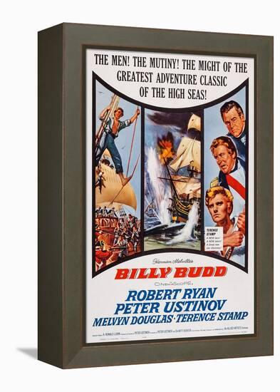 Billy Budd, Robert Ryan, Peter Ustinov, Terence Stamp, 1962-null-Framed Stretched Canvas