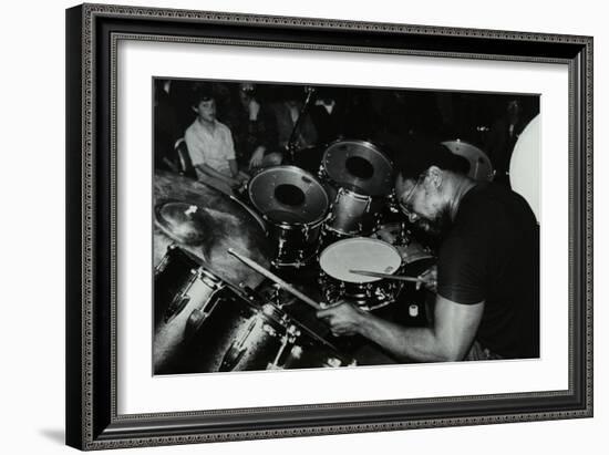 Billy Cobham Conducting a Drum Clinic at the Horseshoe Hotel, London, 1980-Denis Williams-Framed Photographic Print