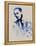 Billy Eckstine Watercolor-Anna Malkin-Framed Stretched Canvas