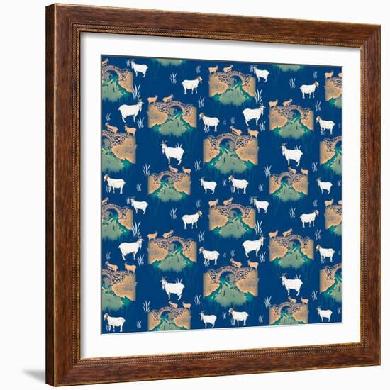 Billy Goat Gruff, 2015-Beth Travers-Framed Giclee Print