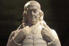 Benjamin Franklin Statue at National Portrait Gallery-Billy Hathorn-Stretched Canvas