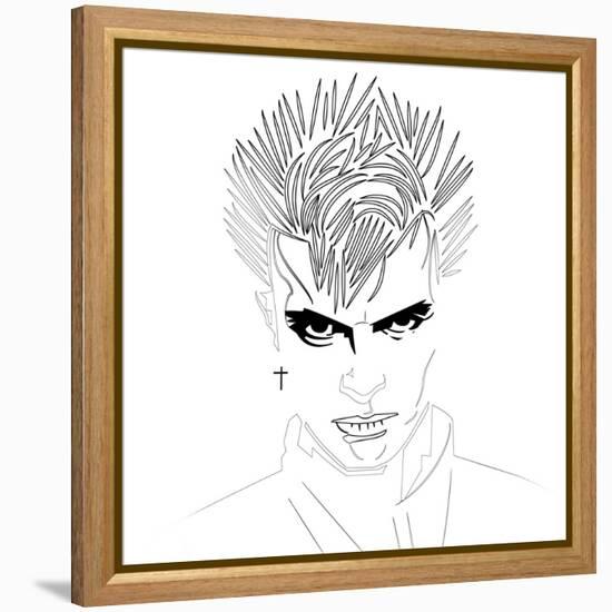 Billy Idol-Logan Huxley-Framed Stretched Canvas