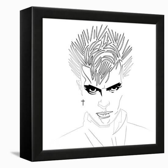 Billy Idol-Logan Huxley-Framed Stretched Canvas