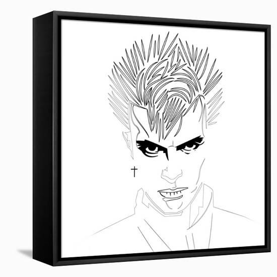 Billy Idol-Logan Huxley-Framed Stretched Canvas