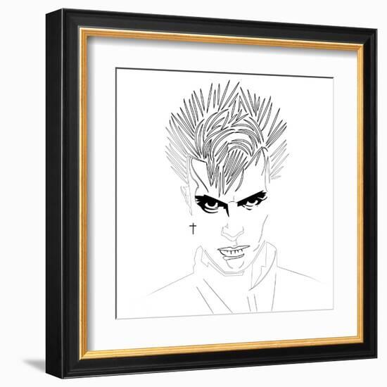 Billy Idol-Logan Huxley-Framed Art Print