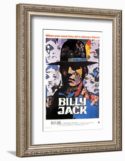 Billy Jack - Movie Poster Reproduction-null-Framed Photo