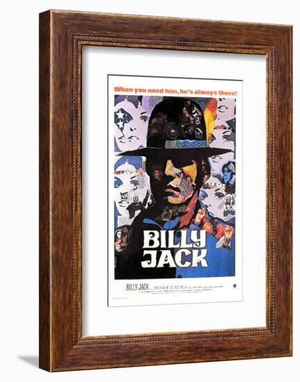 Billy Jack - Movie Poster Reproduction-null-Framed Photo