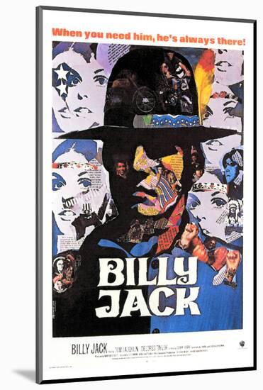 Billy Jack - Movie Poster Reproduction-null-Mounted Photo