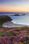 Rhossili Bay, Worms End, Gower Peninsula, Wales, United Kingdom, Europe-Billy-Framed Premier Image Canvas