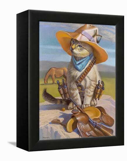 Billy The Kid-Bryan Moon-Framed Stretched Canvas