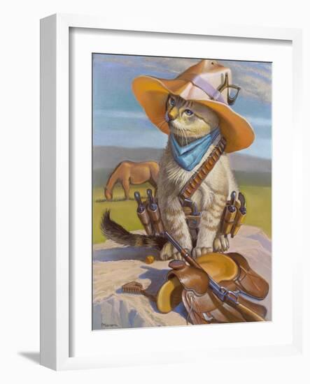 Billy The Kid-Bryan Moon-Framed Art Print