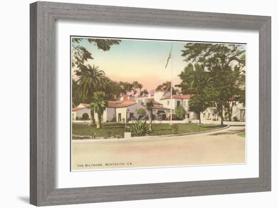 Biltmore Hotel, Montecito, Santa Barbara, California-null-Framed Art Print