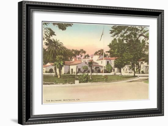 Biltmore Hotel, Montecito, Santa Barbara, California-null-Framed Art Print