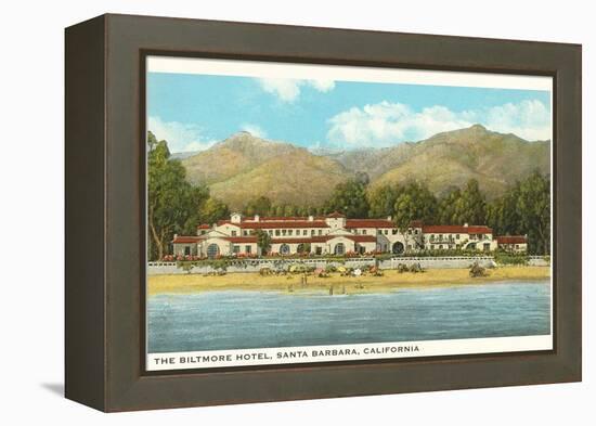 Biltmore Hotel, Santa Barbara, California-null-Framed Stretched Canvas