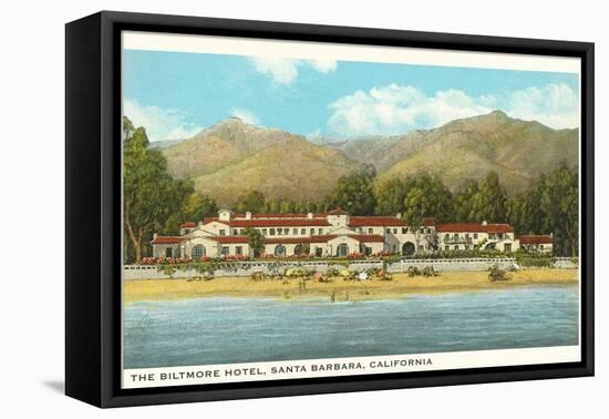 Biltmore Hotel, Santa Barbara, California-null-Framed Stretched Canvas