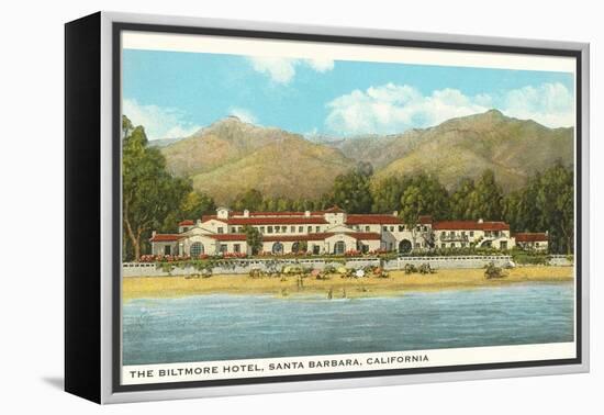 Biltmore Hotel, Santa Barbara, California-null-Framed Stretched Canvas