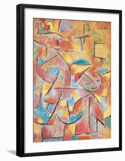 Bimba e Zia, c.1937-Paul Klee-Framed Art Print