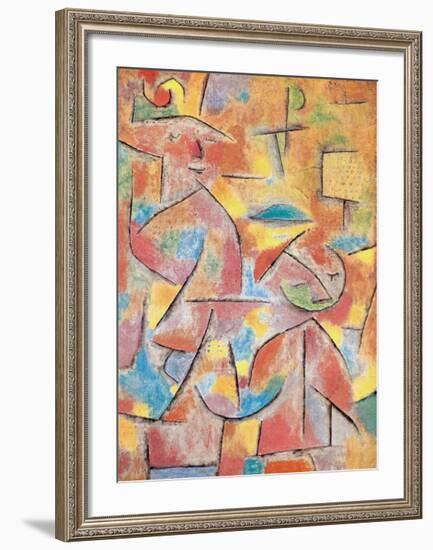 Bimba e Zia, c.1937-Paul Klee-Framed Art Print