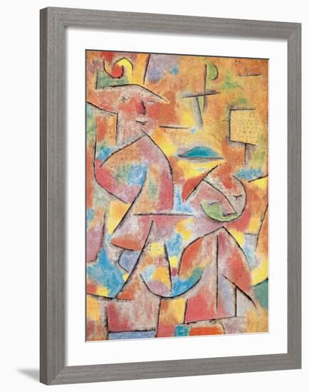 Bimba e Zia, c.1937-Paul Klee-Framed Art Print