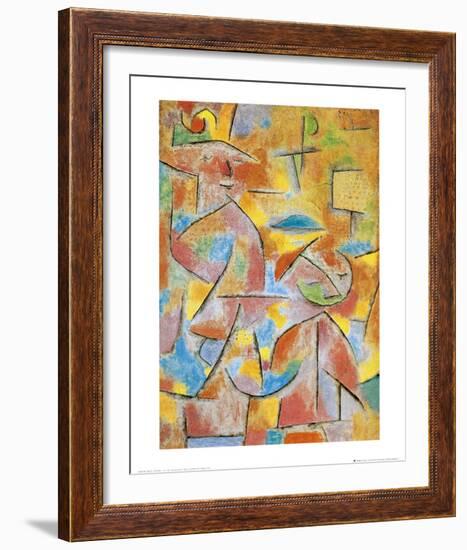 Bimba e Zia, c.1937-Paul Klee-Framed Art Print