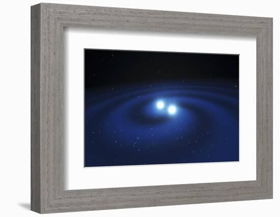 Binary Neutron Stars-null-Framed Photographic Print