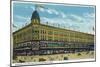 Binghamton, New York, Exterior View of the Fowler, Dick, and Walker Department Store-Lantern Press-Mounted Art Print