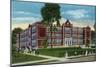 Binghamton, New York, Exterior View of the New High School-Lantern Press-Mounted Art Print