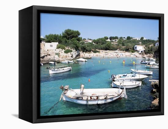 Binisafuller, Menorca, Balearic Islands, Spain, Mediterranean-J Lightfoot-Framed Premier Image Canvas