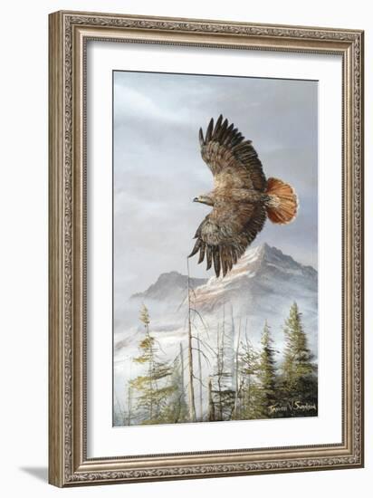 Binking in Flight-Trevor V. Swanson-Framed Giclee Print