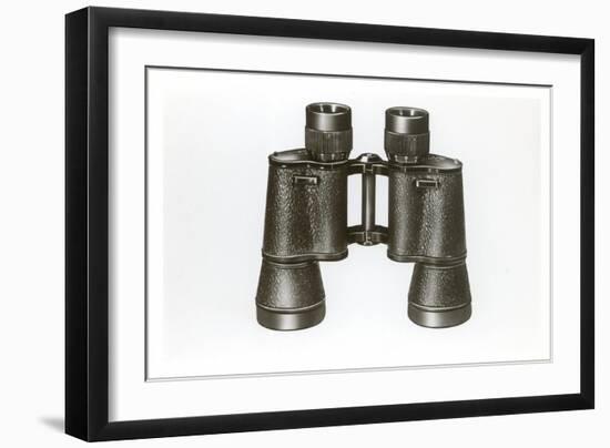 Binoculars-null-Framed Art Print