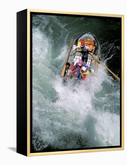 Bio Bio River Rafters, Chile-Lee Kopfler-Framed Premier Image Canvas