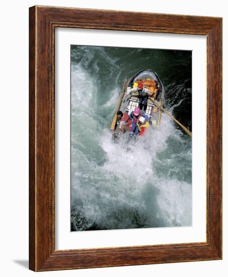 Bio Bio River Rafters, Chile-Lee Kopfler-Framed Photographic Print