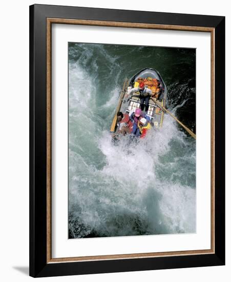 Bio Bio River Rafters, Chile-Lee Kopfler-Framed Photographic Print