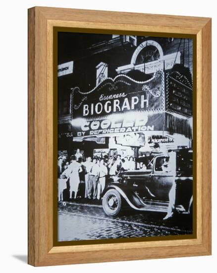 Biograph Cinema Theatre, Chicago, 1934-null-Framed Premier Image Canvas