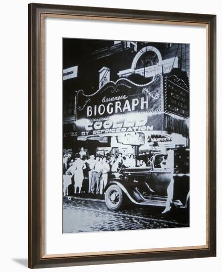 Biograph Cinema Theatre, Chicago, 1934-null-Framed Giclee Print