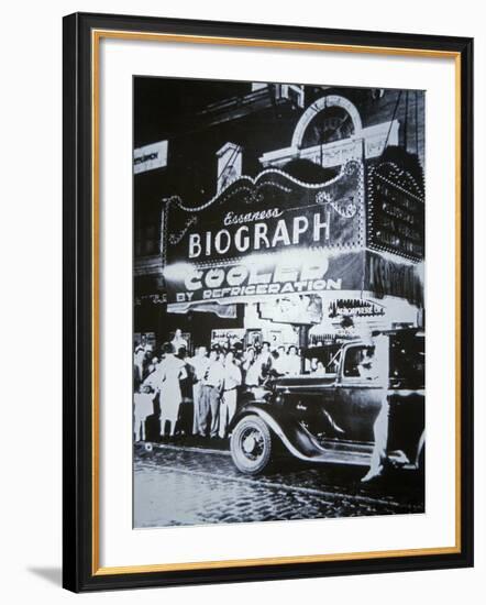 Biograph Cinema Theatre, Chicago, 1934-null-Framed Giclee Print