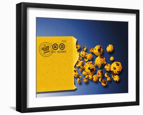 Biological Terrorism-Victor Habbick-Framed Photographic Print