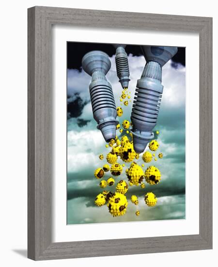 Biological Warfare-Victor Habbick-Framed Photographic Print