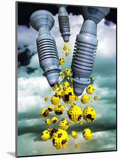 Biological Warfare-Victor Habbick-Mounted Photographic Print