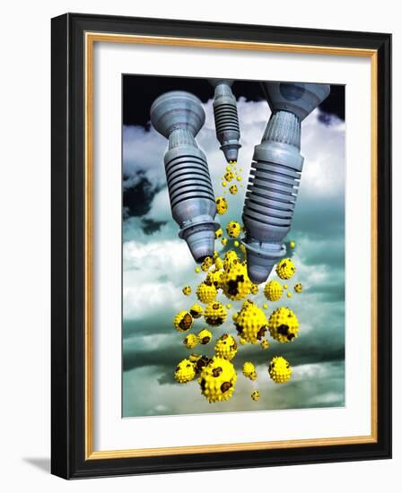 Biological Warfare-Victor Habbick-Framed Photographic Print