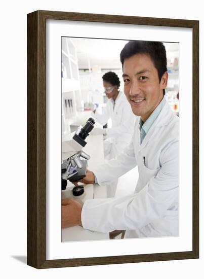 Biologists-Science Photo Library-Framed Photographic Print