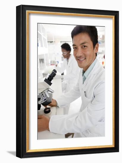 Biologists-Science Photo Library-Framed Photographic Print