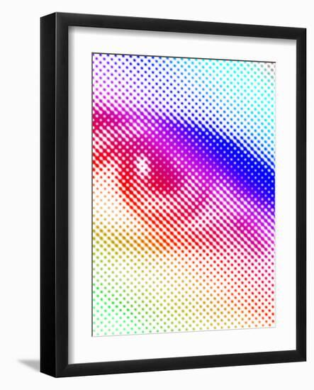 Biometric Eye Scan-Victor Habbick-Framed Photographic Print