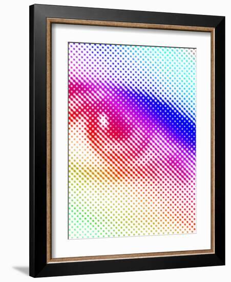 Biometric Eye Scan-Victor Habbick-Framed Photographic Print